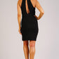 Sexy Holiday Halter Dress With Keyhole Detail - Love It Clothing