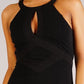 Sexy Holiday Halter Dress With Keyhole Detail-52703.S--Love It Clothing