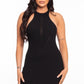 Varigated Rib Sleeveless Dress-57604.S--Love It Clothing